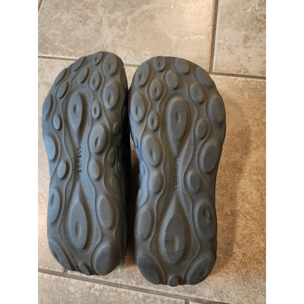 Merrell Hydro Slide Mens 9 Black Water Sandals Recovery Shoes J003661